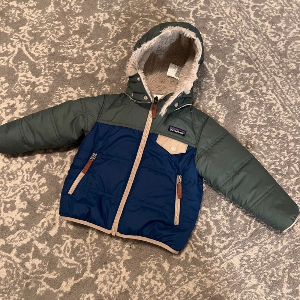 Patagonia Tribbles Reversible Toddler Jacket 2T